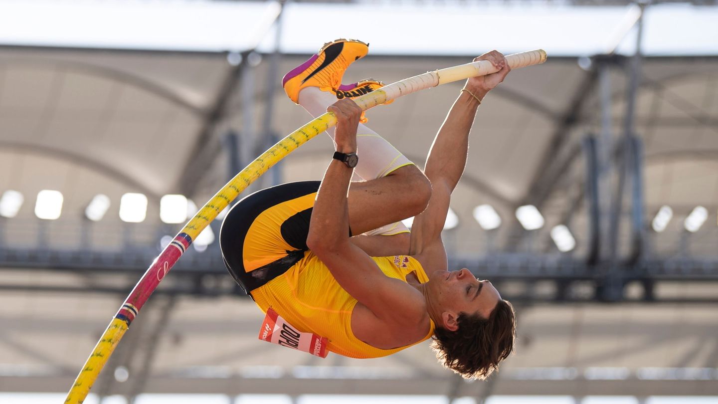 Leichtathletik: 13. Stabhochsprung-Weltrekord: Duplantis über 6,29 Meter