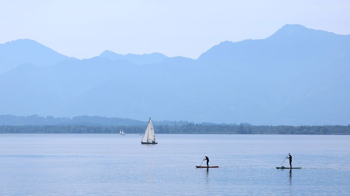 Oberbayern: Vermisstensuche auf Chiemsee bislang ergebnislos