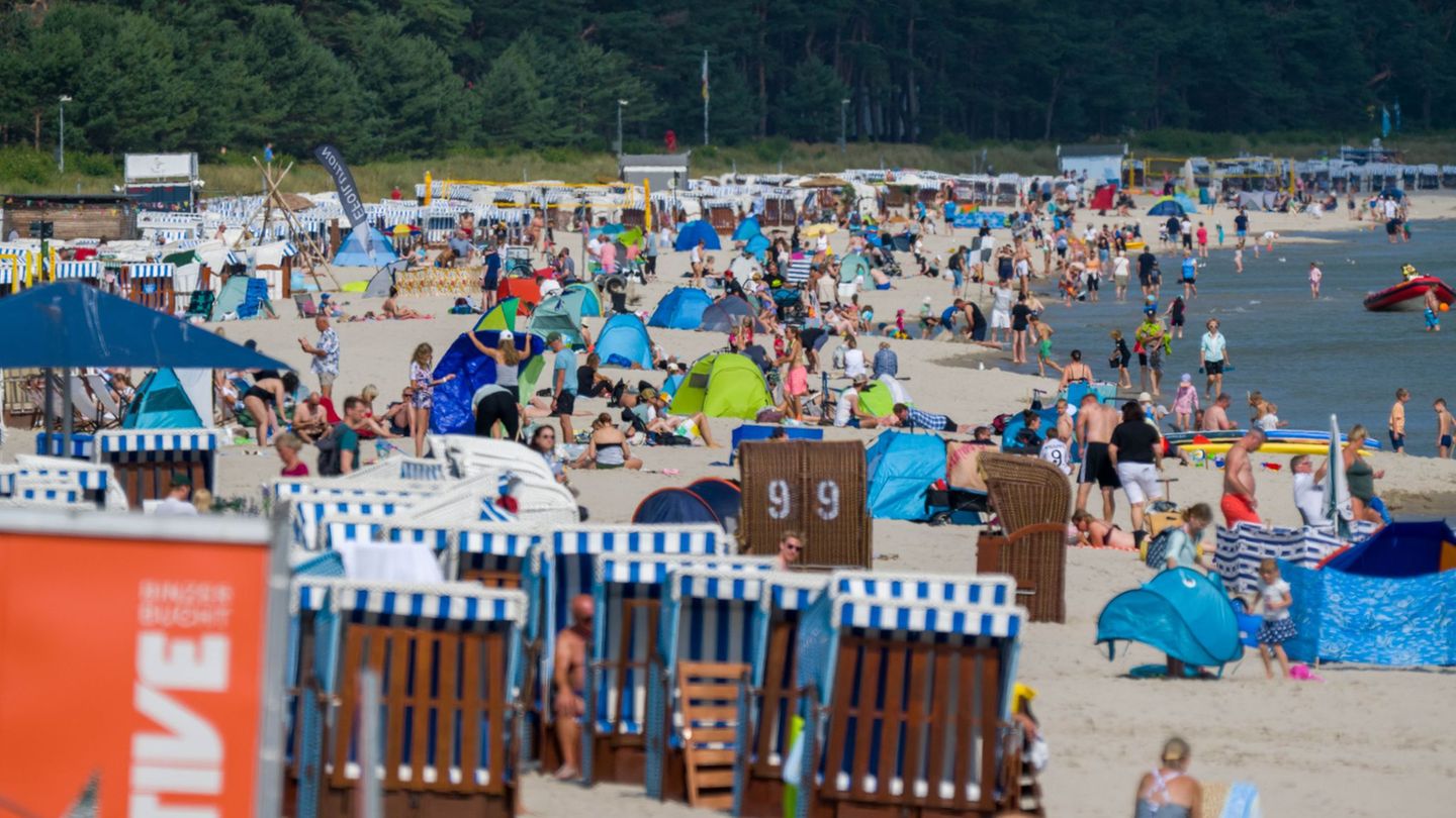 Badewetter: Hält der Sommer? Strandkorbverleih hofft auf volle Strände