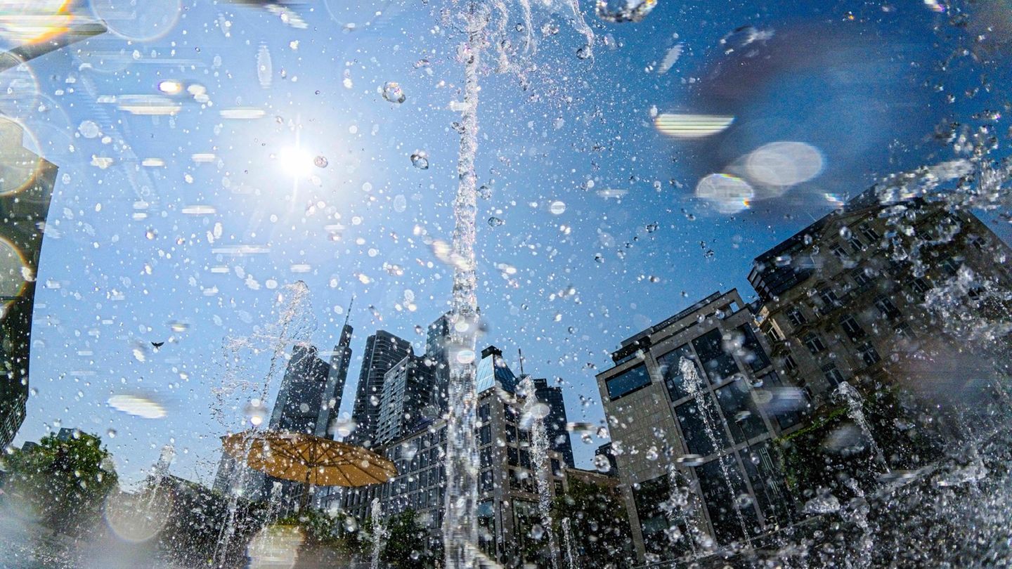Wettervorhersage: Sehr heißes Wetter mit einzelnen Gewittern in Hessen