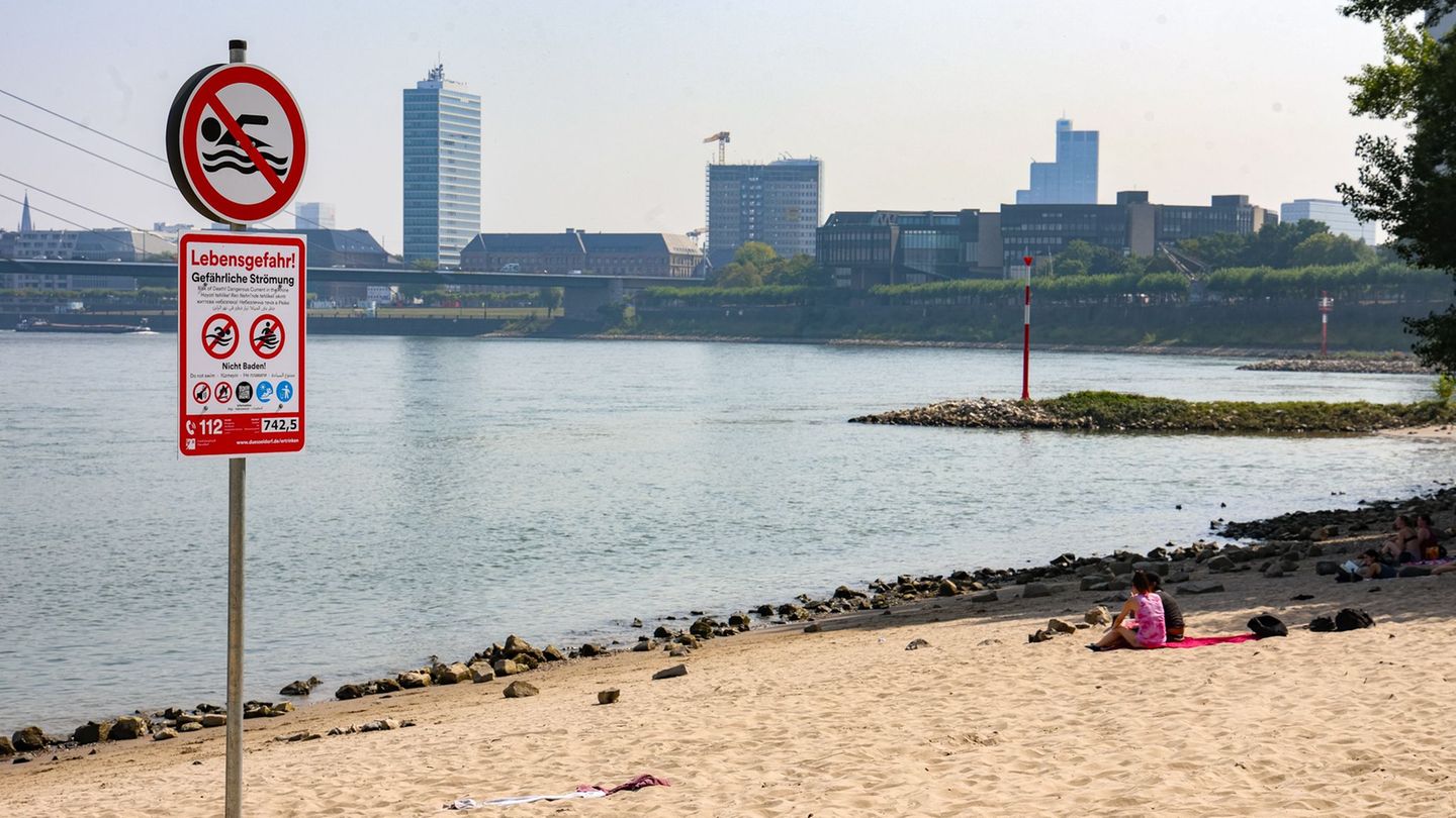 Badetote: Düsseldorfs OB: Rhein-Badeverbot wird Schule machen