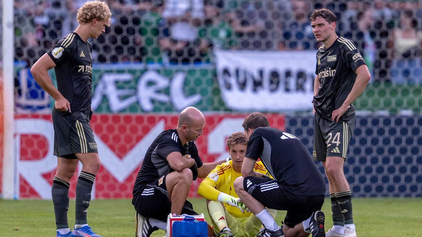 DFB-Pokal: Bericht: Keeper Rönnow hat Krankenhaus verlassen