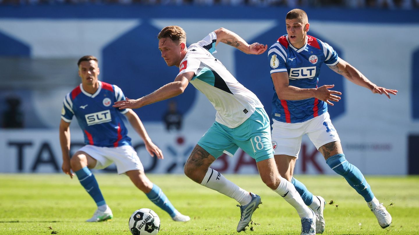 DFB-Pokal: Hoffenheim ganz effektiv: 4:0 bei Hansa Rostock