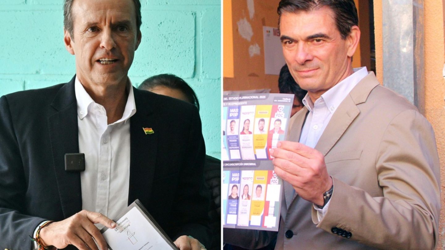 Rechtsgerichtete Präsidentschaftskandidaten ziehen in Bolivien in die Stichwahl