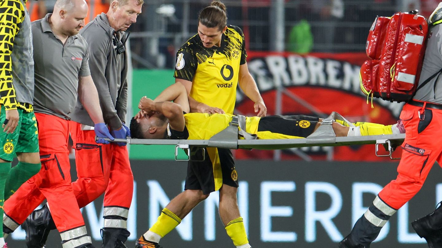 DFB-Pokal: „Eigentlich ein Anschlag“: Grobes Foul an Couto schockt BVB