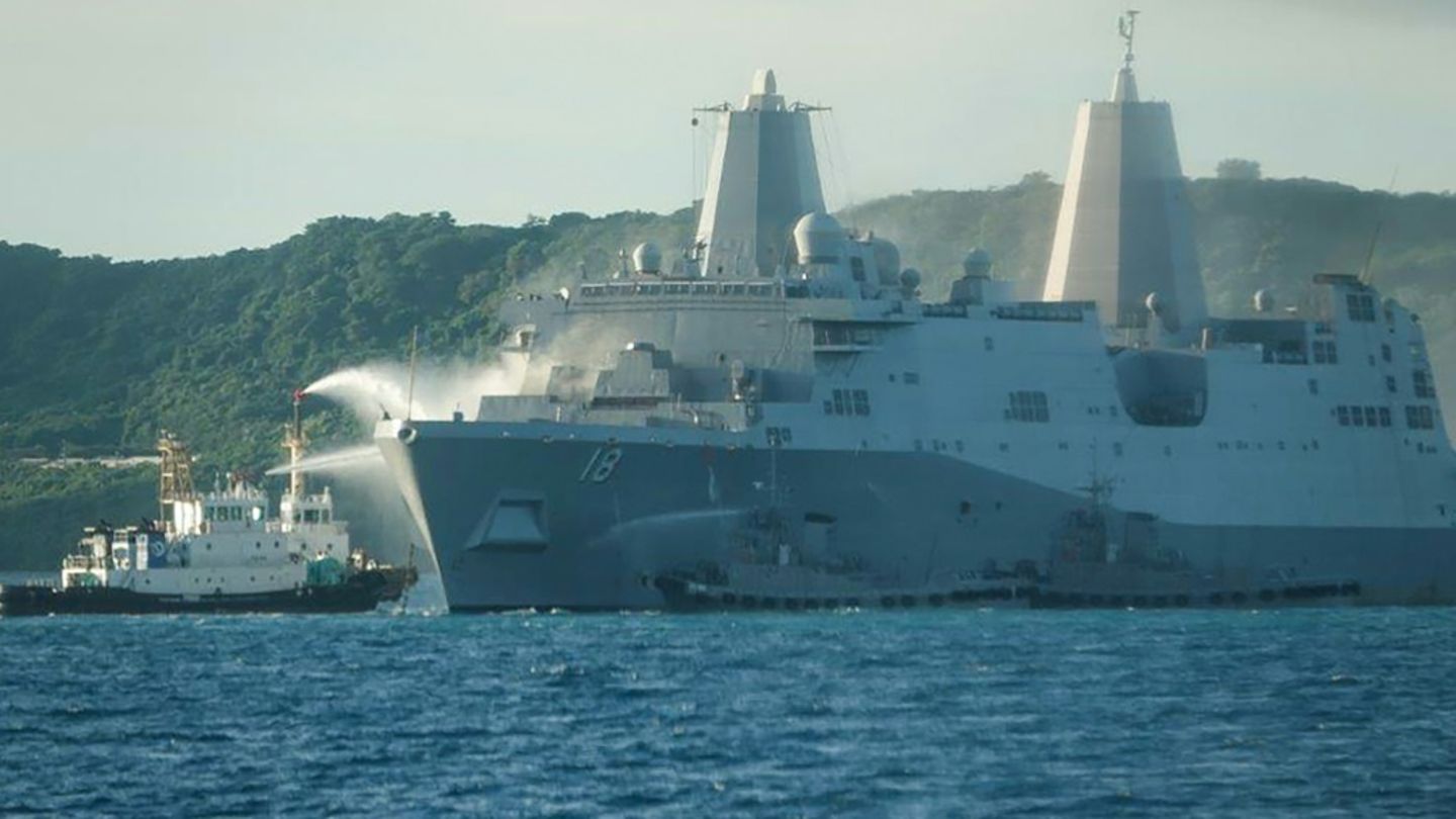 Brand auf US-Marineschiff vor Küste Japans nach zwölf Stunden gelöscht