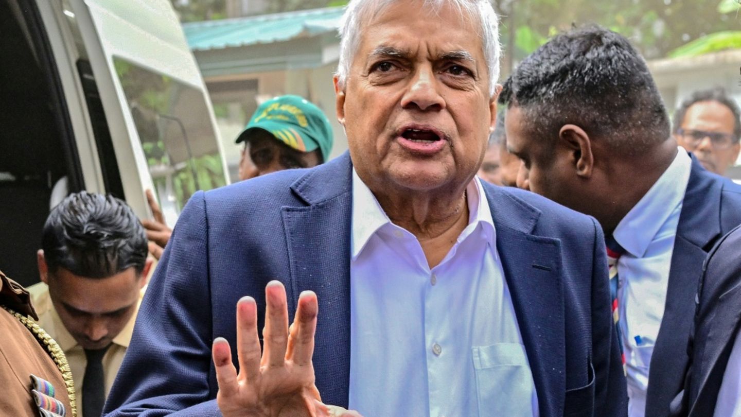 Sri Lankas früherer Präsident Wickremesinghe festgenommen