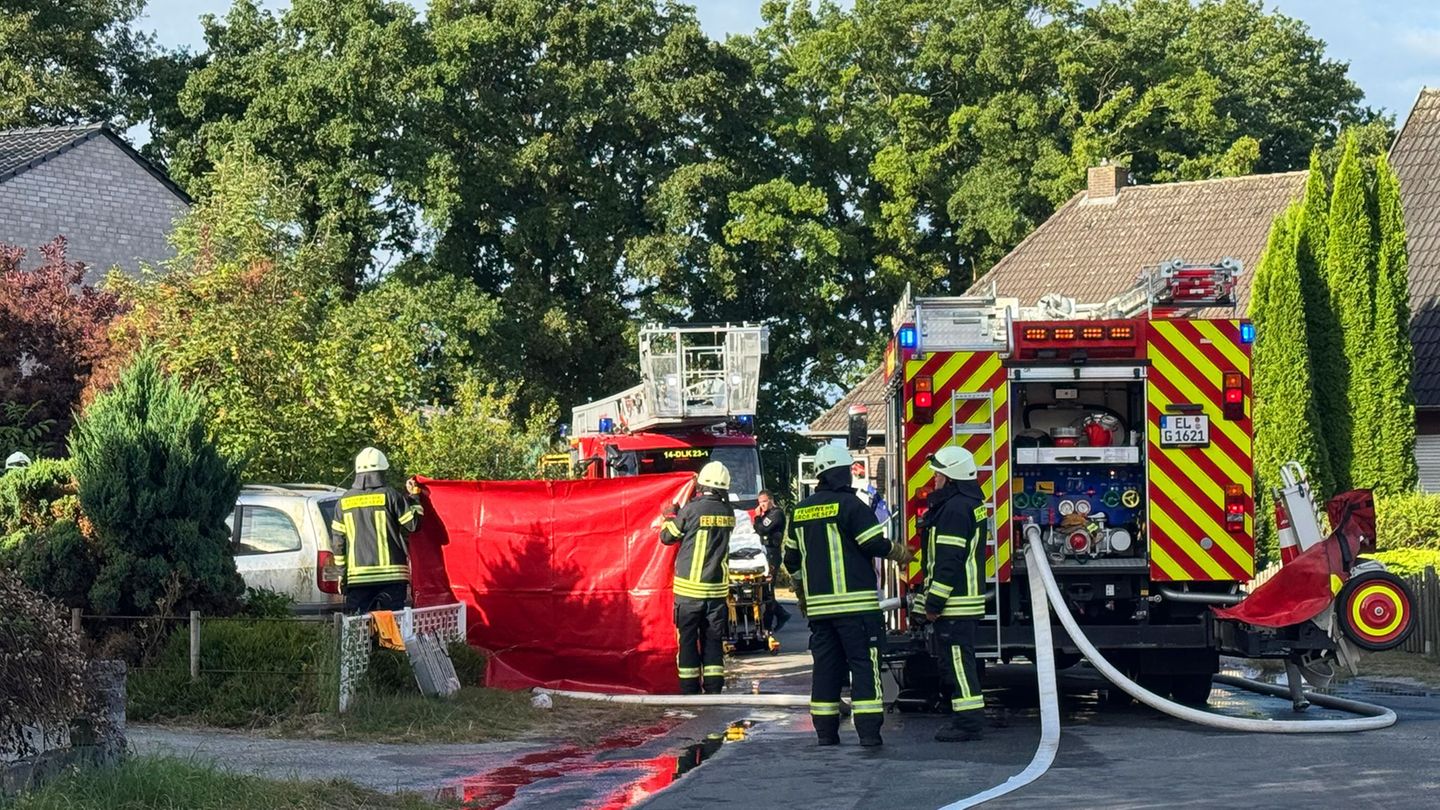 Brände: 62-Jähriger stirbt bei Wohnungsbrand im Emsland