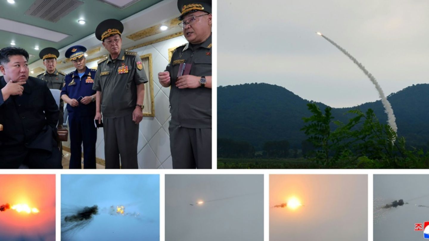 Staatsmedien: Nordkorea testet zwei „neue“ Luftabwehrraketen