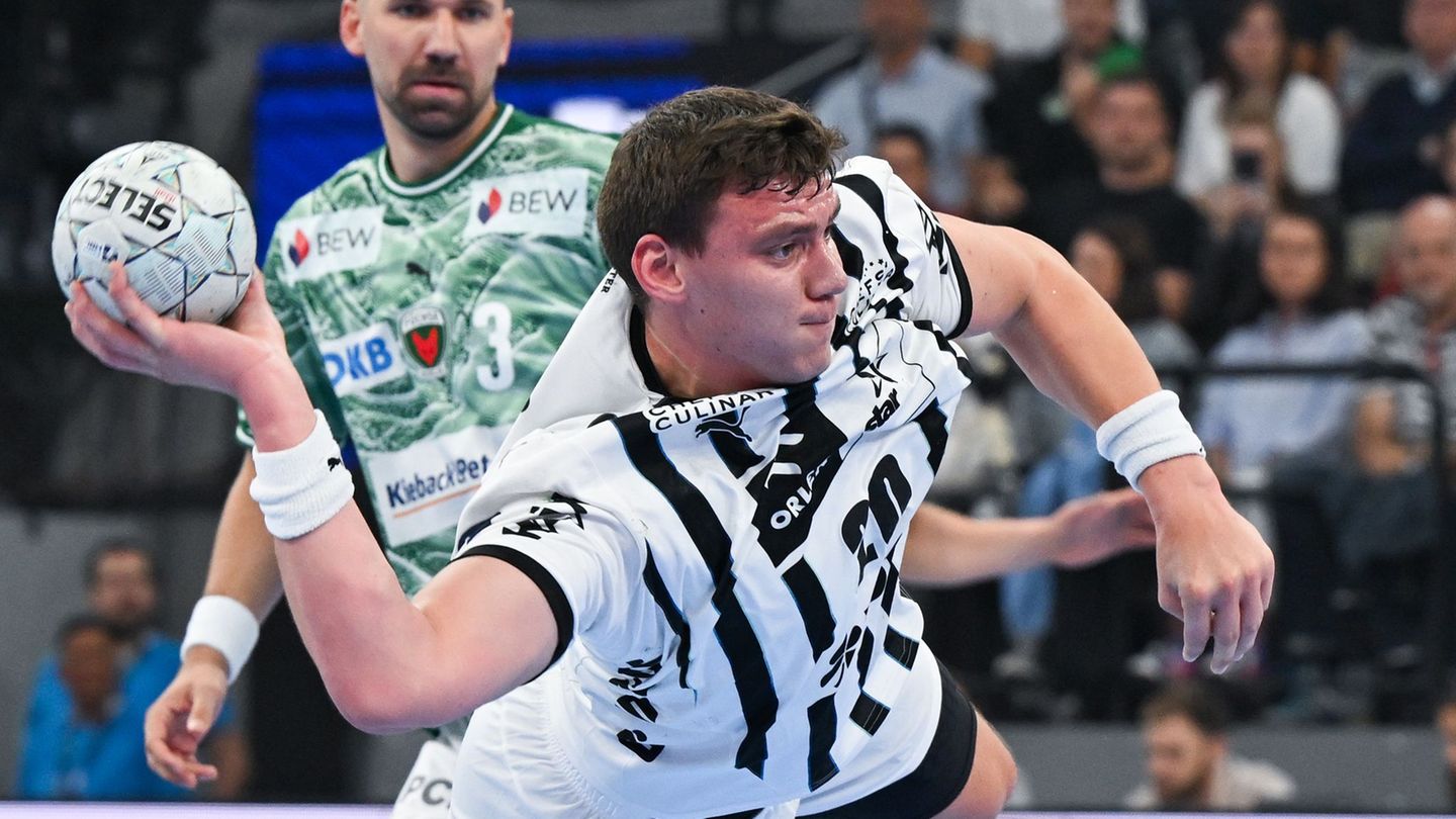 Handball-Bundesliga: Spannender Auftakt: Kiel ringt Erlangen nieder