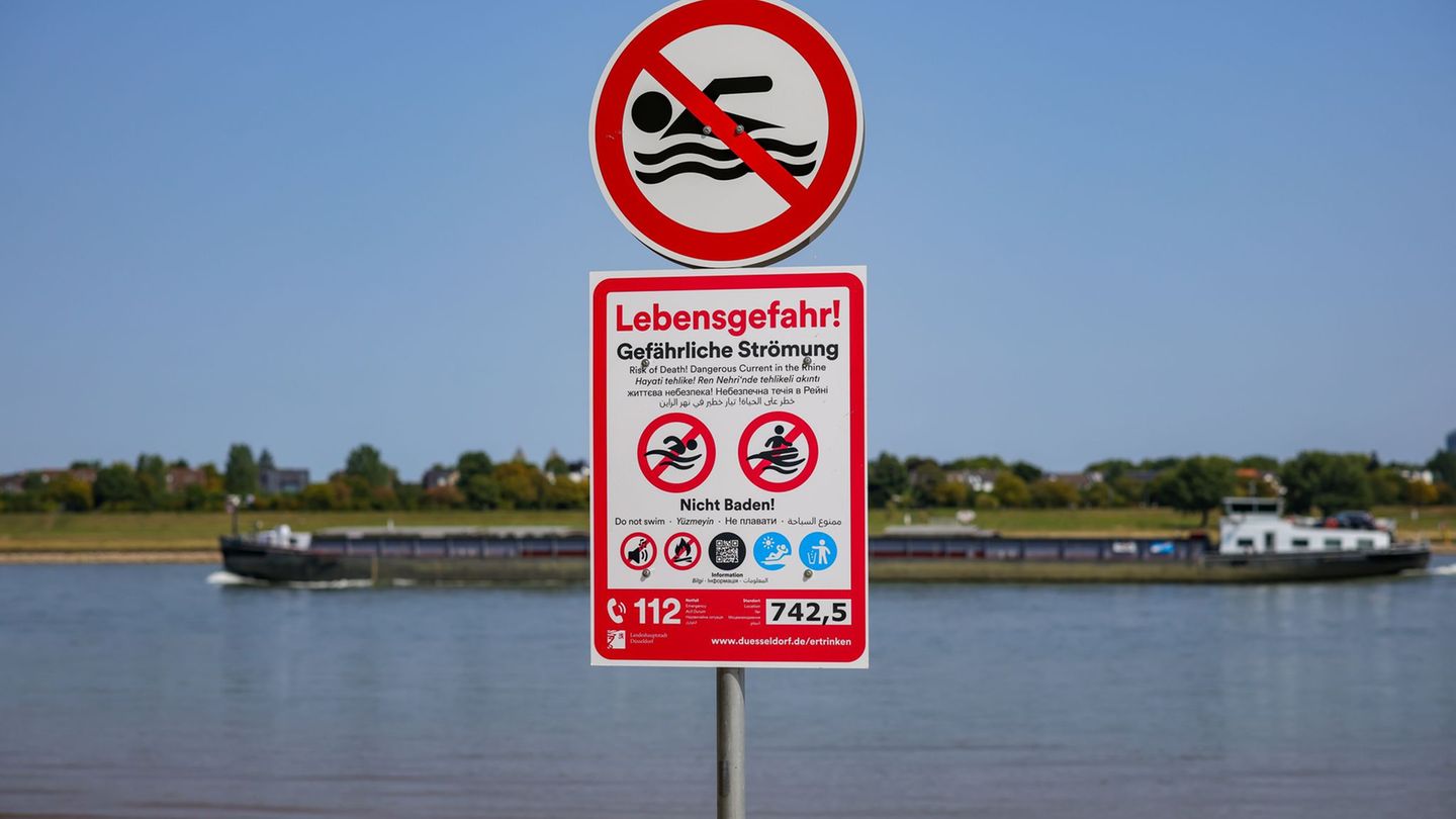 Tödliche Gefahr: Fünfte Stadt erlässt Badeverbot für den Rhein
