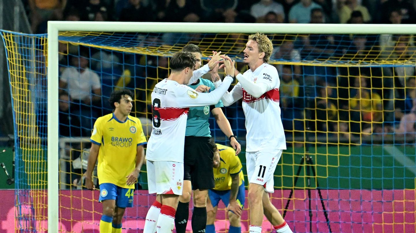 DFB-Pokal: VfB Stuttgart ringt Braunschweig erst im Elfmeterschießen nieder