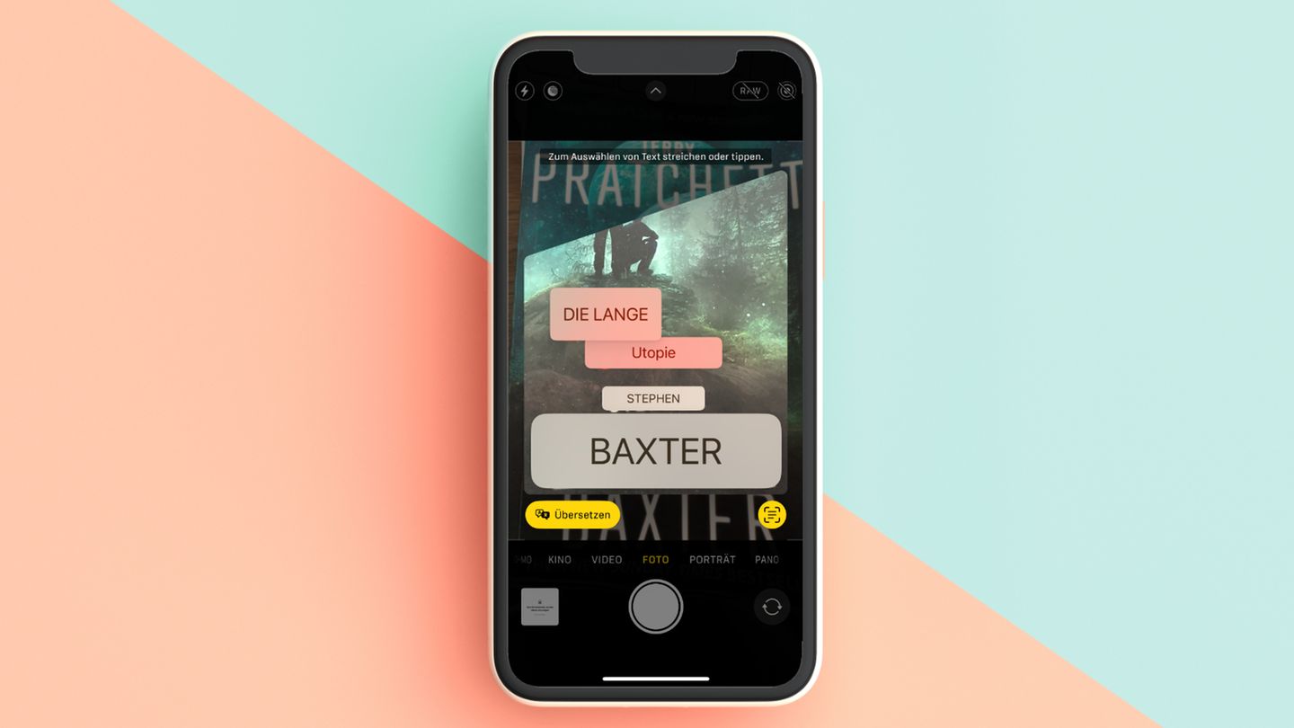 Technik-Tipp: So einfach kopieren Sie mit dem iPhone Texte aus der realen Welt