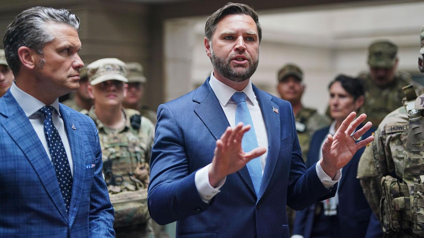 Washington: US-Vize J.D. Vance bei Truppenvisite ausgebuht