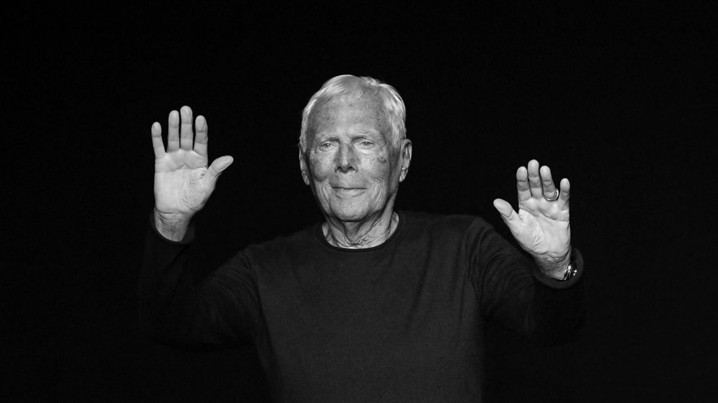 Giorgio Armani: Der italienische Modedesigner ist tot