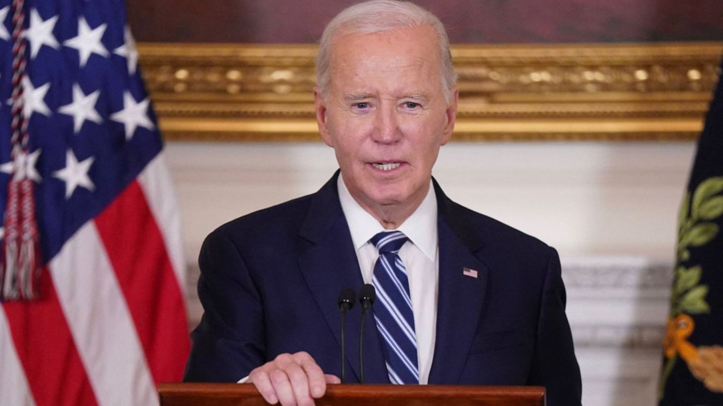 Joe Biden: Hautkrebs-Operation an der Stirn