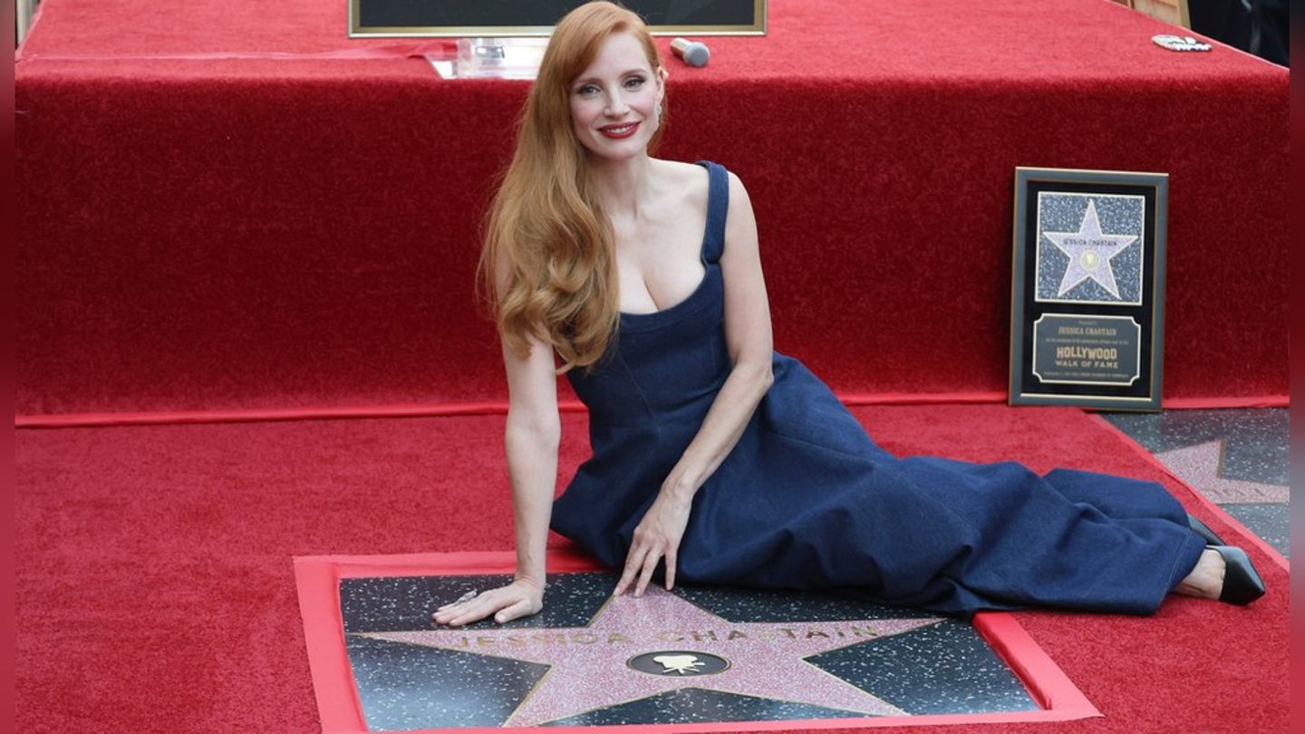 Jessica Chastain: Schauspielerin erhält ihren Stern