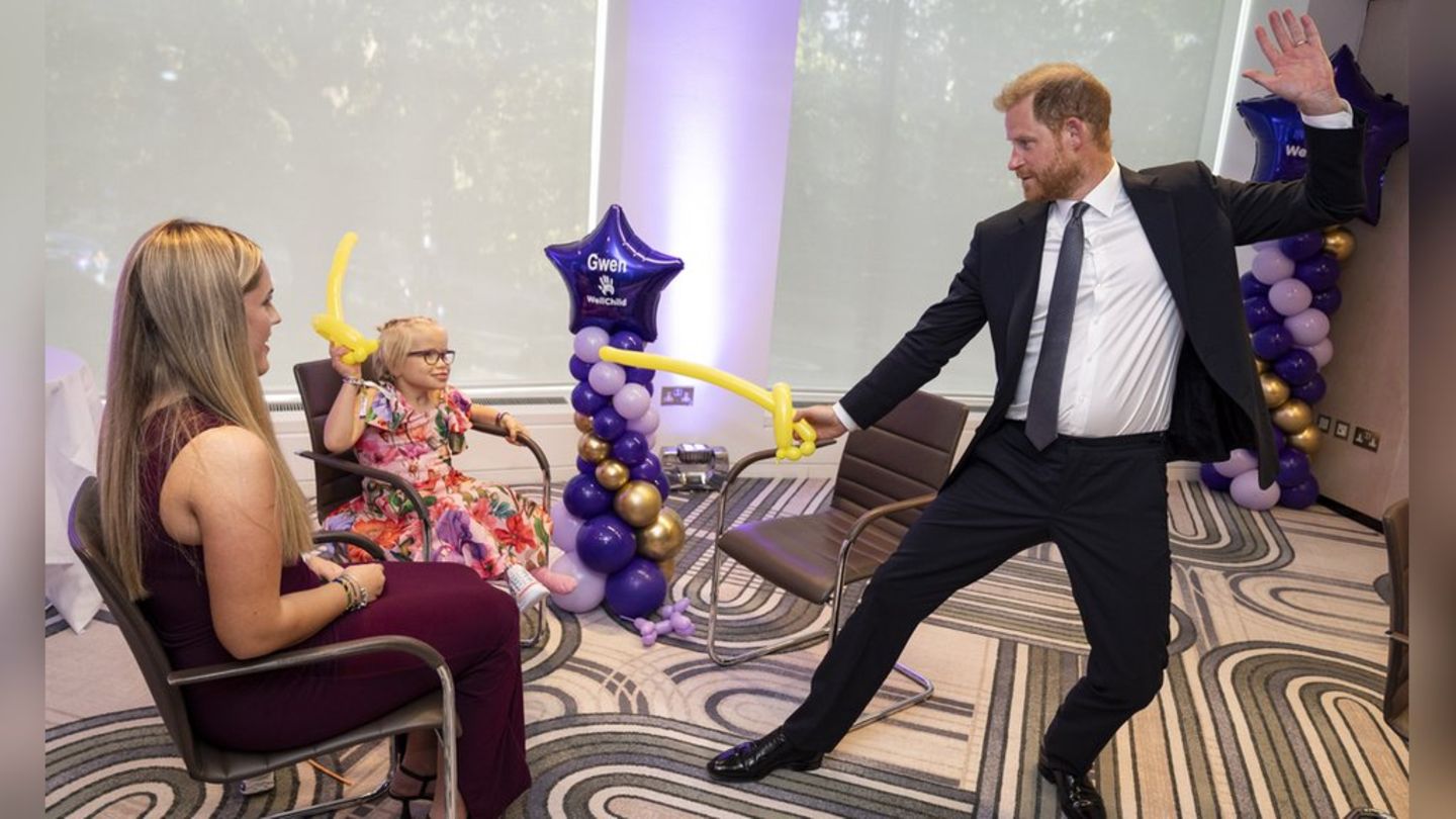 Prinz Harry in London: Hier kommt sein inneres Kind zum Vorschein