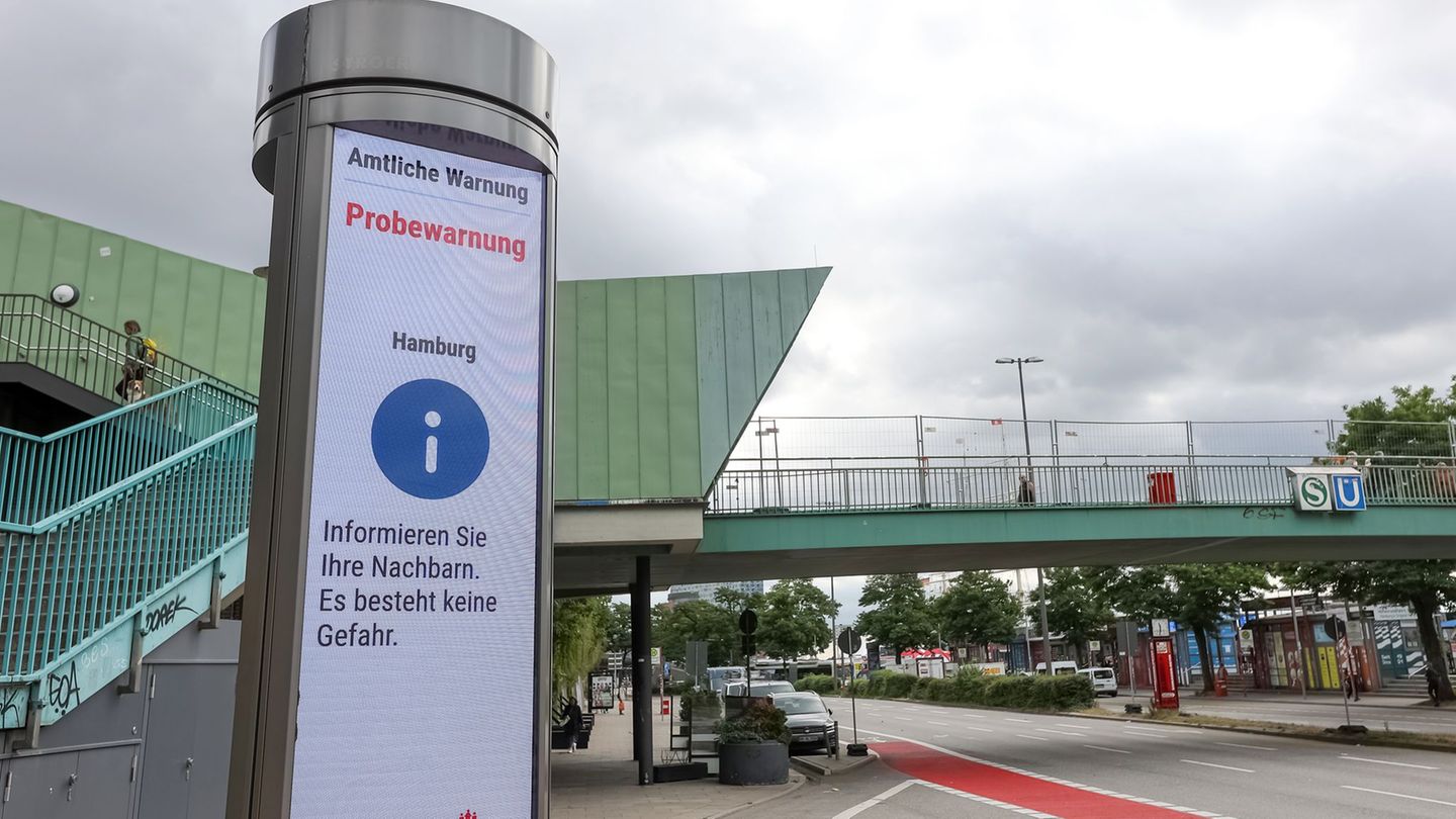 Probealarm: Bundesweiter Warntag – Zwei Menschen in Hamburg verletzt