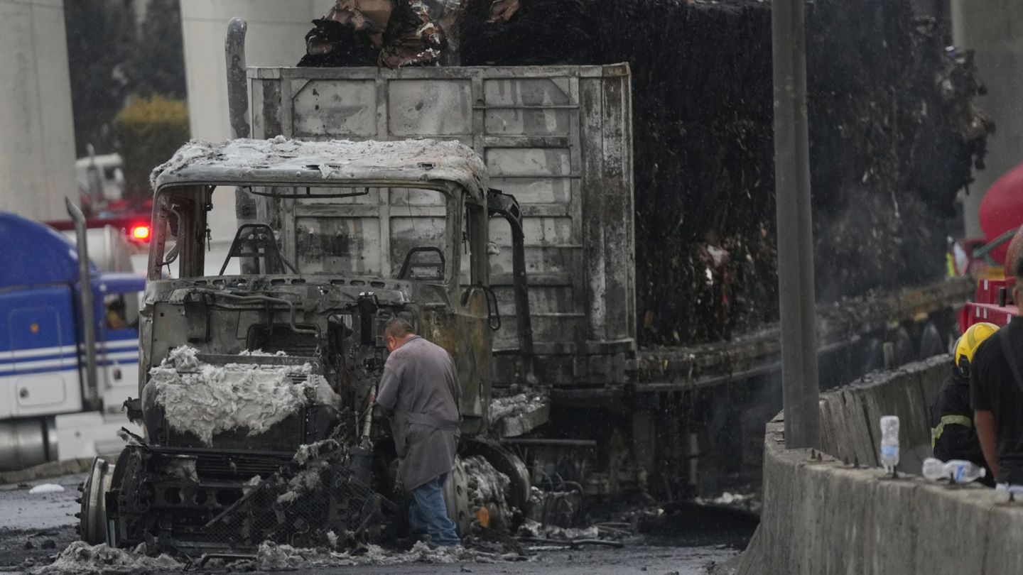 Unfälle: Fast 60 Verletzte nach Explosion von Tankwagen in Mexiko