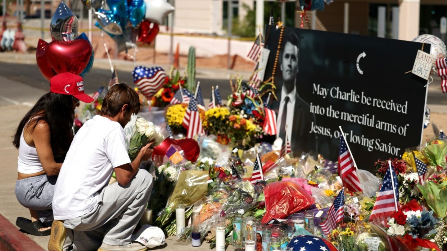 Witwe des erschossenen US-Aktivisten Kirk will dessen Arbeit fortführen