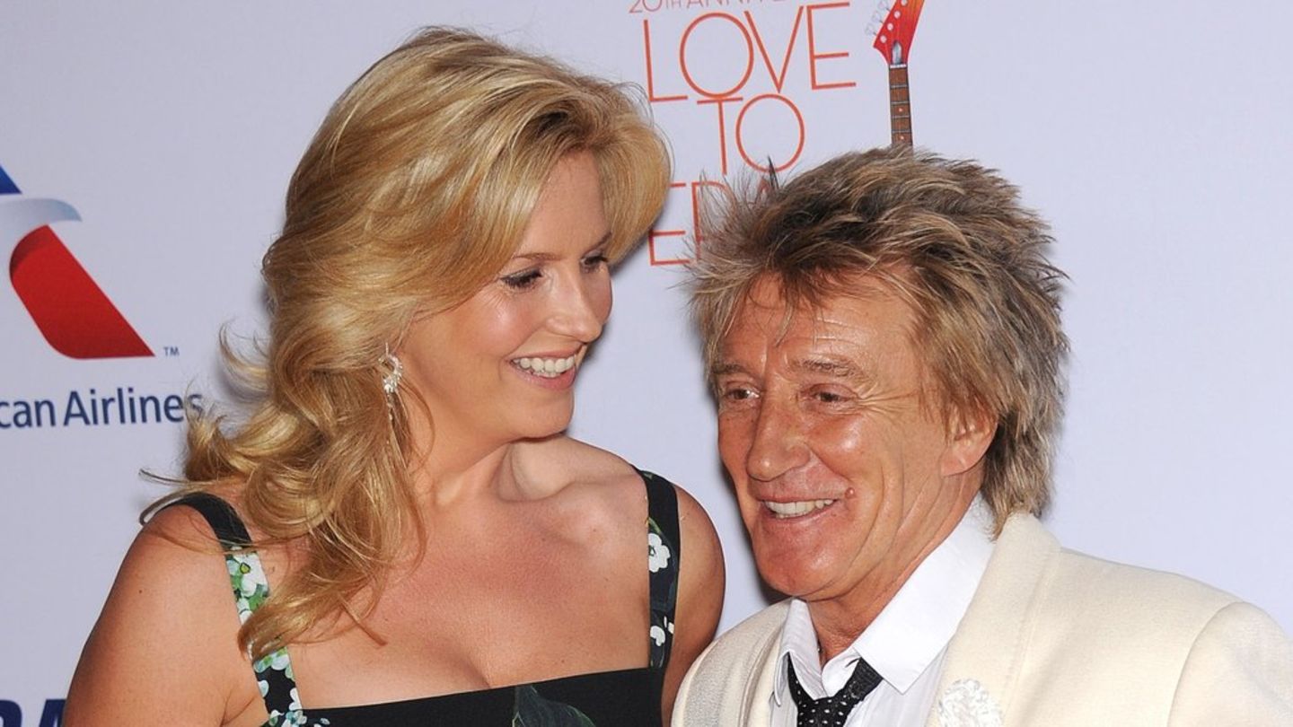 Rod Stewarts Frau Penny Lancaster: Darum hätte sie sich fast von ihm getrennt