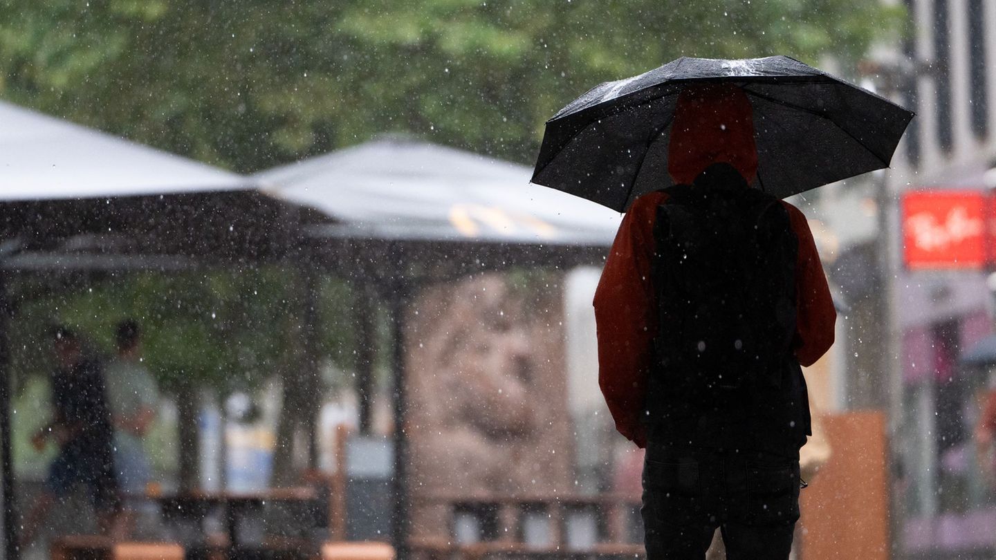 DWD-Prognose: DWD warnt: Heftiger Dauerregen in Baden-Württemberg
