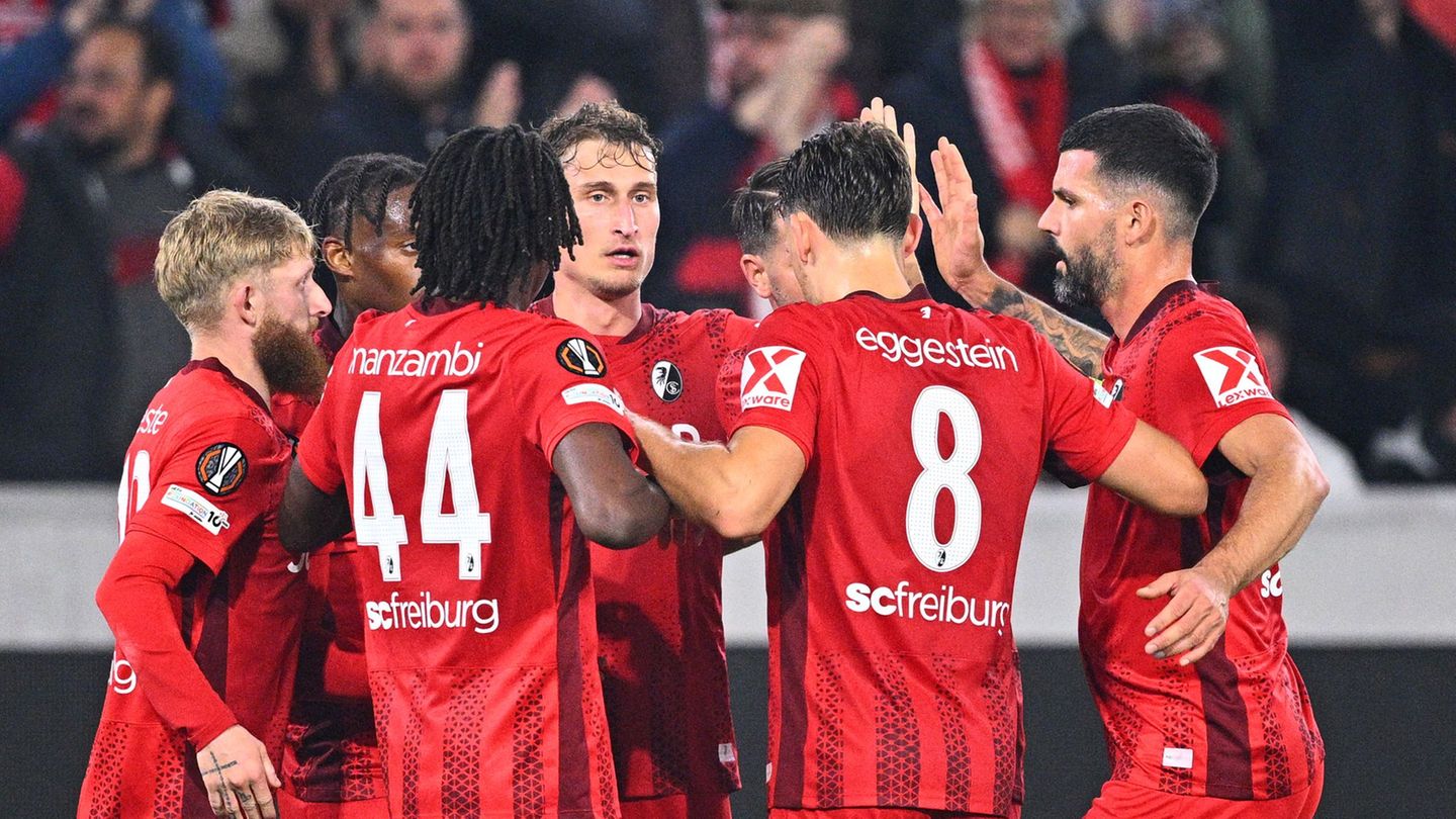 Fußball-Europa-League: Sieg gegen Basel: Freiburger Europapokal-Start nach Maß