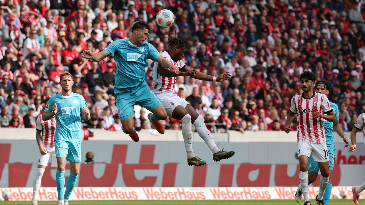 Fußball-Bundesliga: „Viel Pingpong“: Freiburg verpasst Sieg gegen Hoffenheim