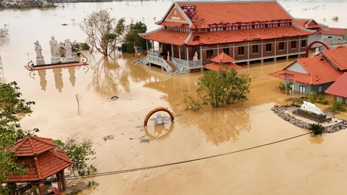 Schwere Zerstörungen in Vietnam durch Taifun „Bualoi“
