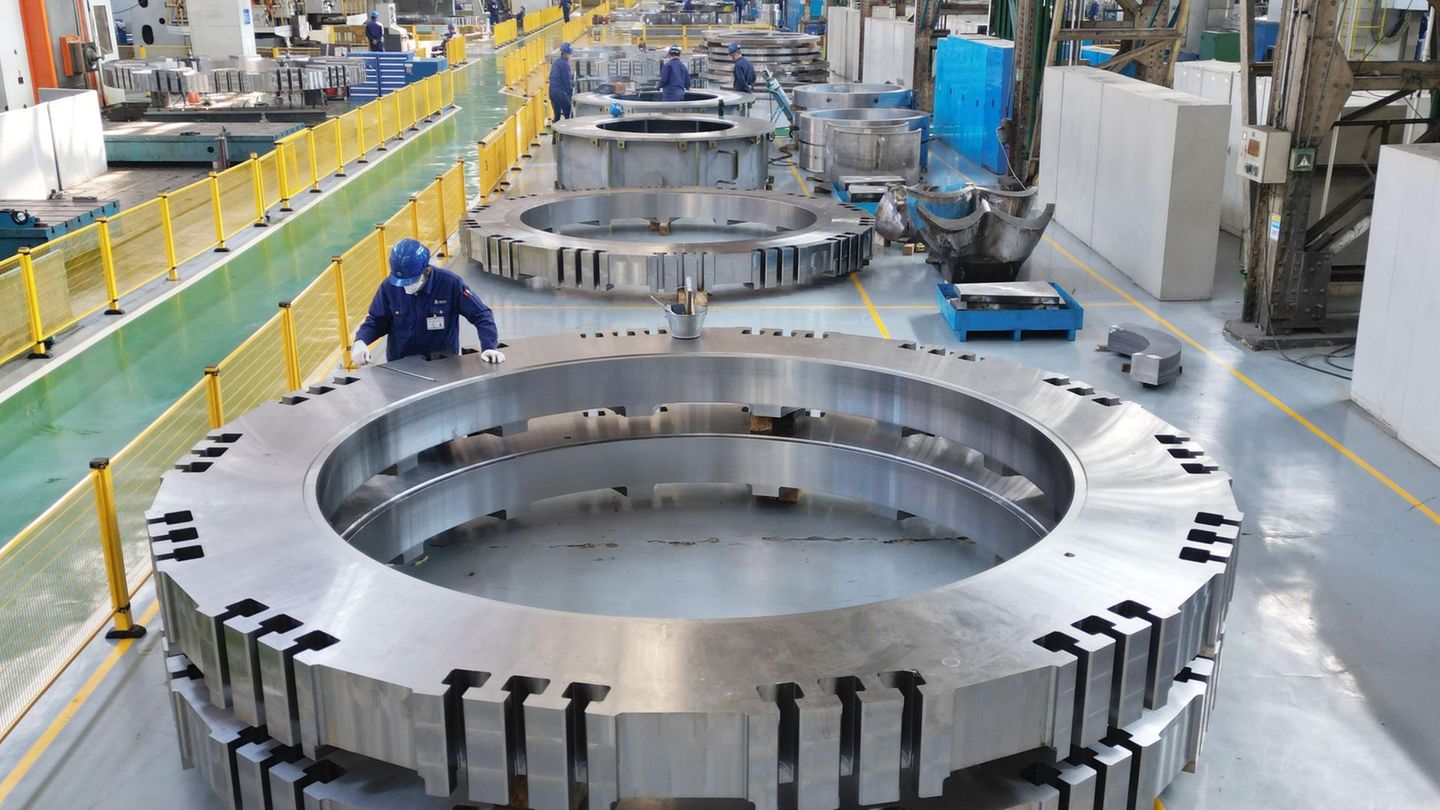 Konjunktur: Chinas Industrie schafft Sprung aus Stimmungstief nicht