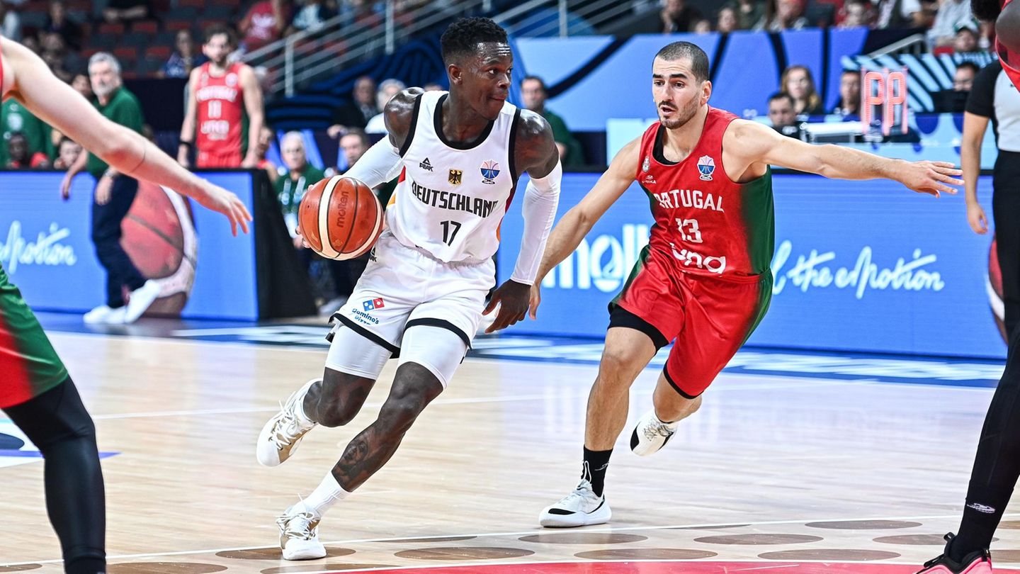 Basketball-EM: Zähes Ringen mit Portugal: Deutschland quält sich ins Viertelfinale