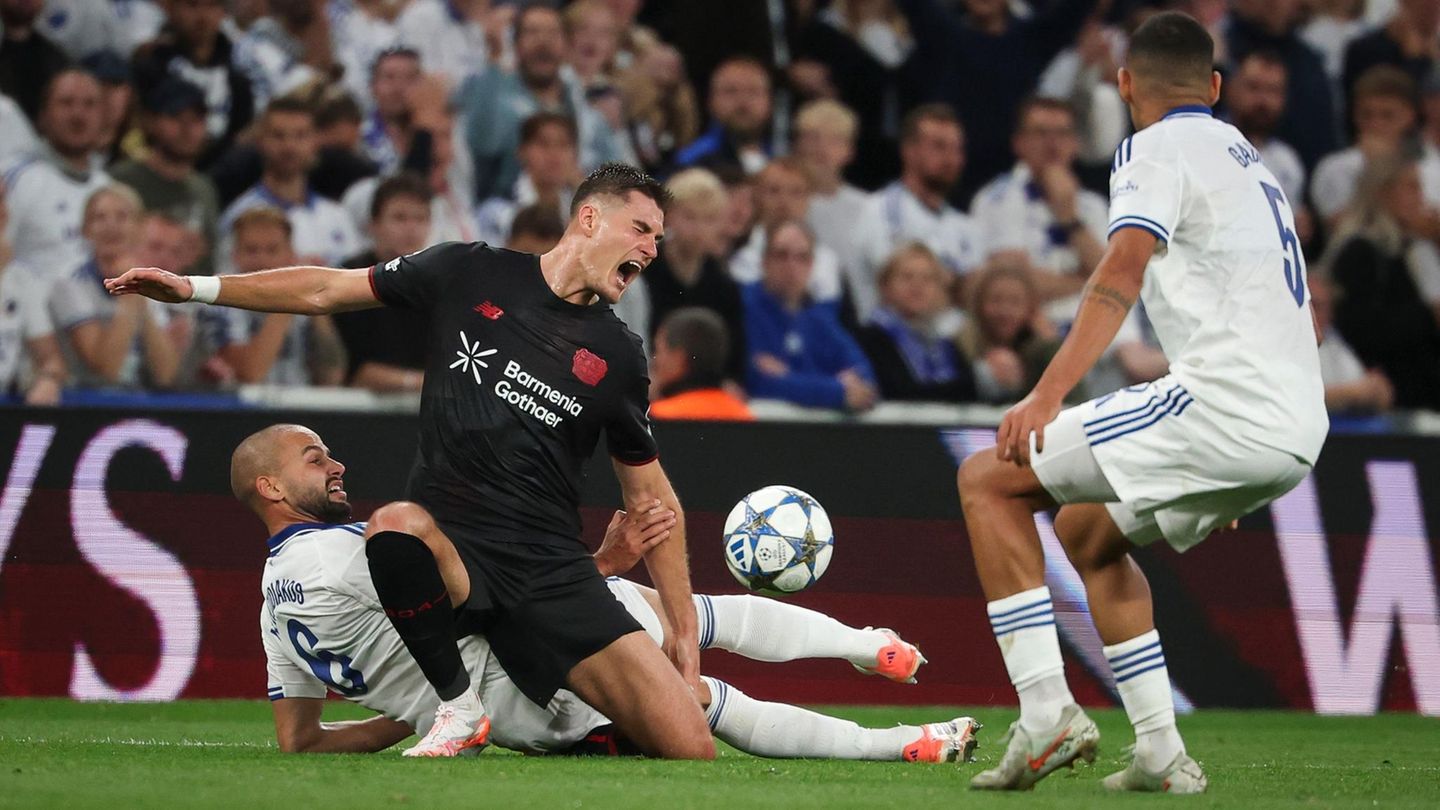 Champions League: Bayer Leverkusen erzittert sich einen Punkt in Kopenhagen