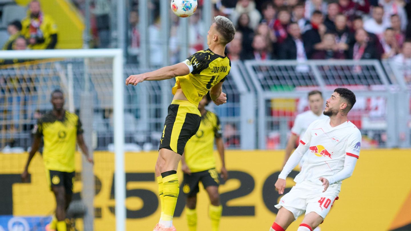 Fußball-Bundesliga: Kein Sieger im Verfolgerduell: BVB und Leipzig spielen 1:1
