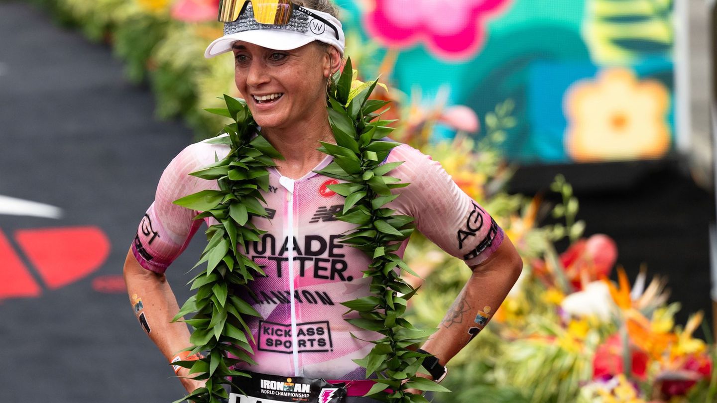 Ironman-WM: Lächeln nach dem Leiden: Phillip WM-Dritte beim Hawaii-Drama