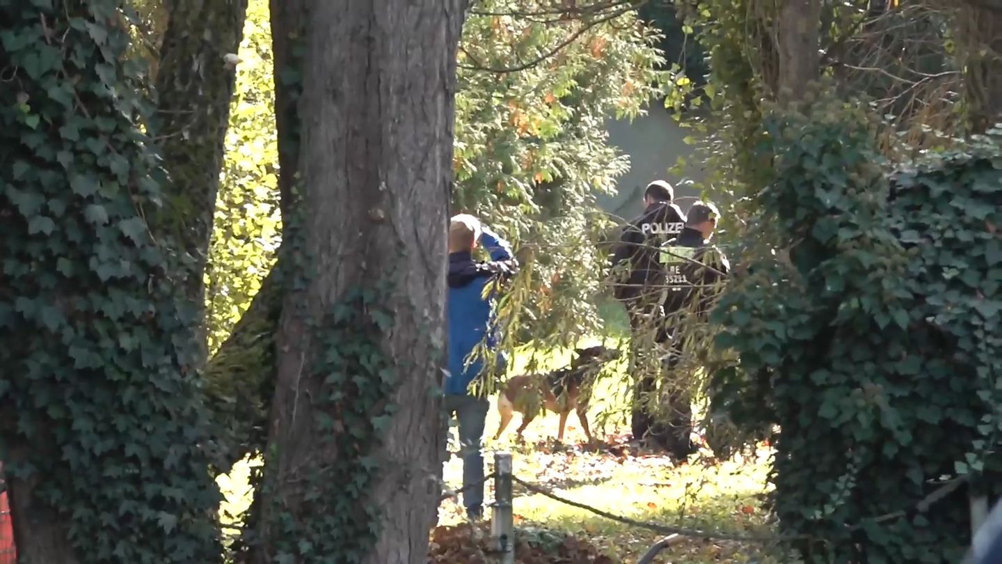 Polizei: Spürhunde und Bagger – Suche im Fall Rebecca in Brandenburg