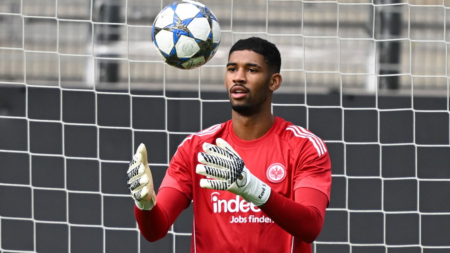 Champions League: Nach Patzern: Zetterer statt Kauã Santos im Eintracht-Tor