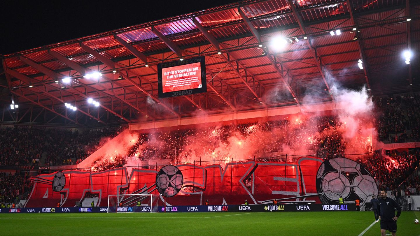 Europa League: Freiburger Fans unter Beobachtung: „Nichts anbrennen lassen“
