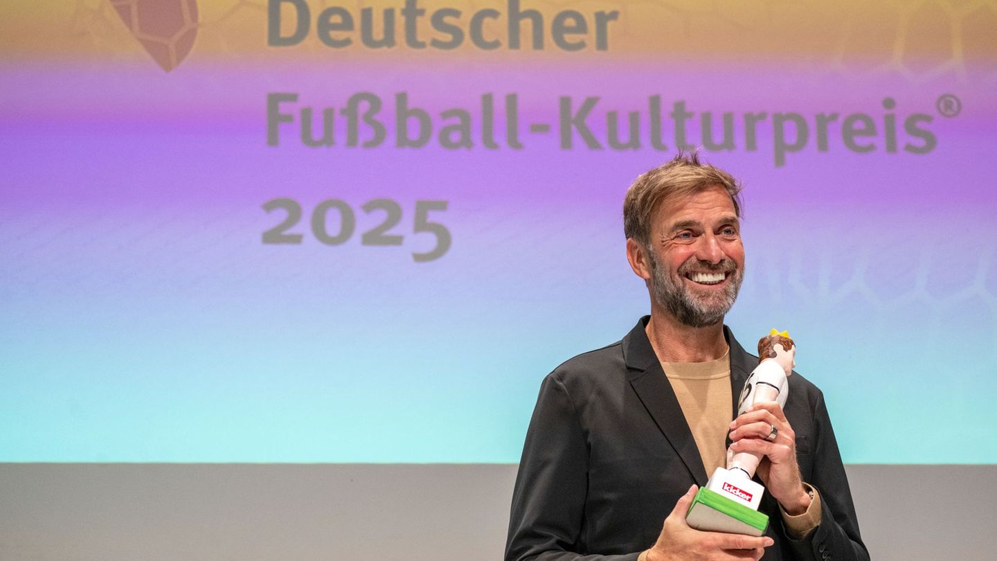 Auszeichnung: Jürgen Klopp erhält Walther-Bensemann-Preis – und wird frech