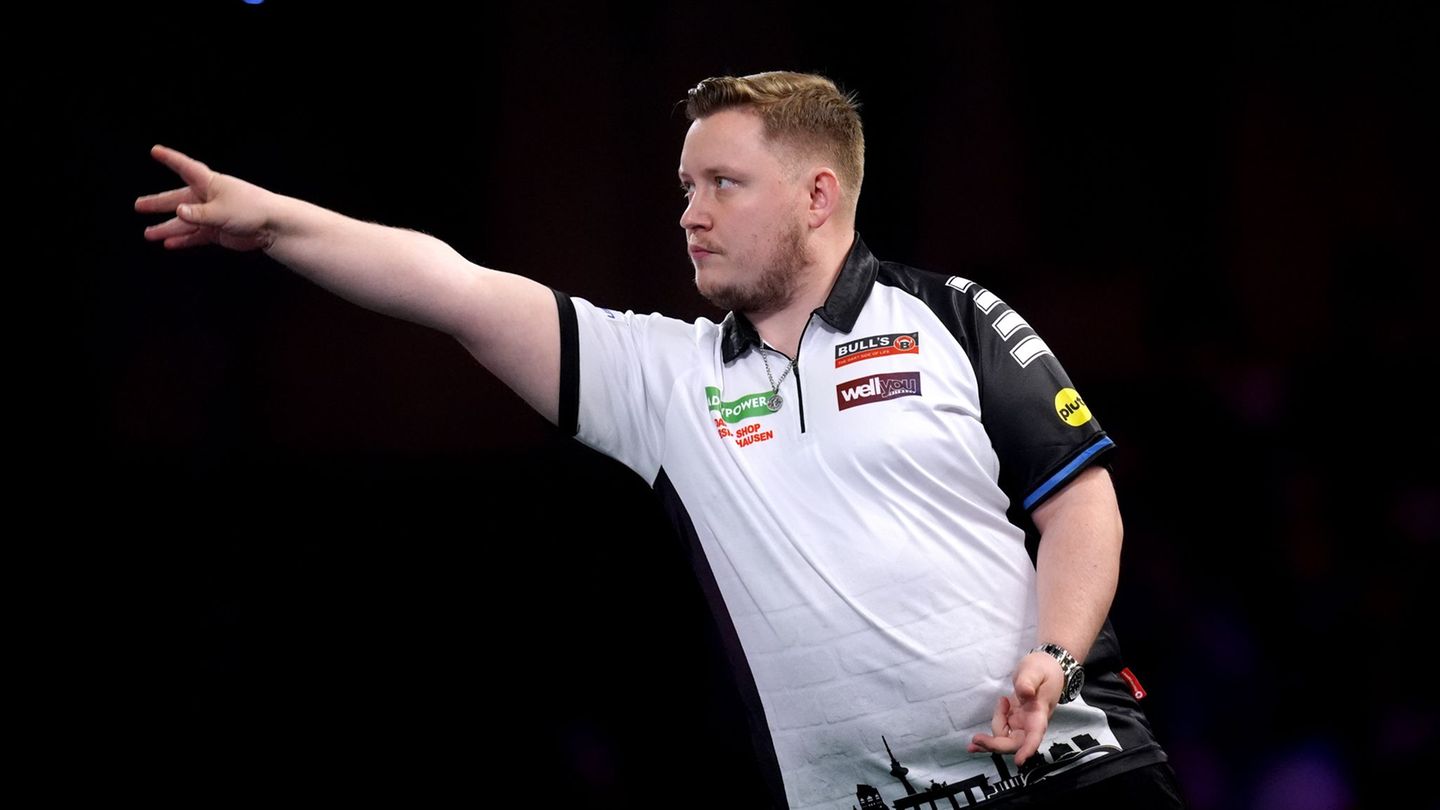 Darts-Europameisterschaft: Schindlers Traum vom Viertelfinale in Dortmund geplatzt