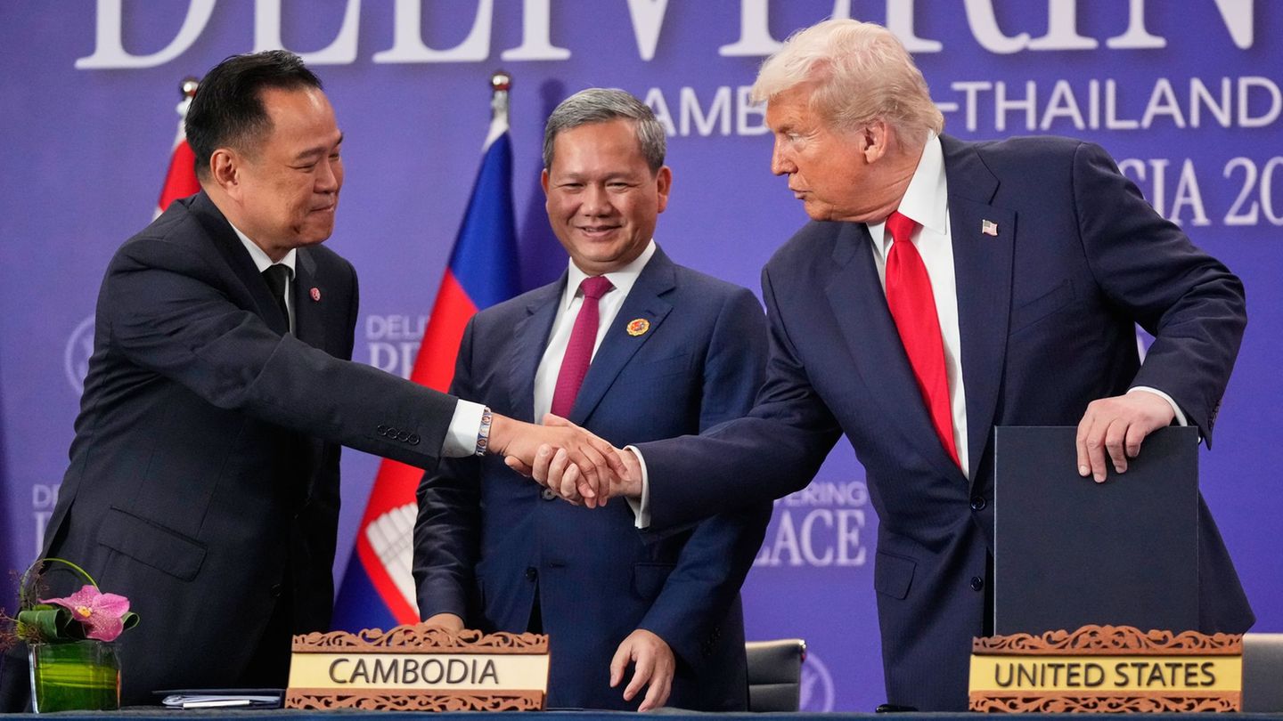Nach Kämpfen im Grenzgebiet: Thailand und Kambodscha besiegeln Frieden – Trump vermittelt