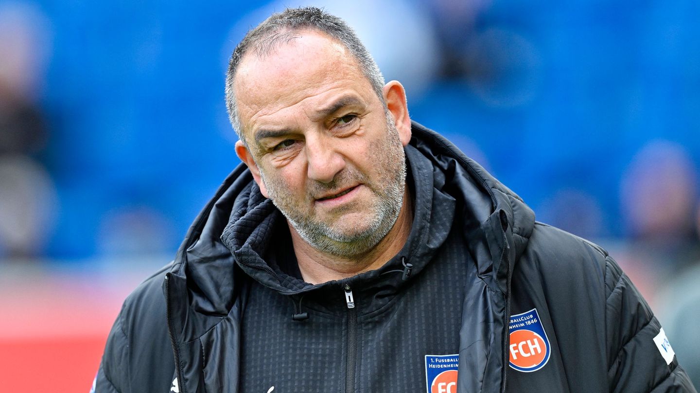 Bundesliga-Abstiegskampf: Heidenheims Trainer Schmidt: „So haben wir keine Chance“