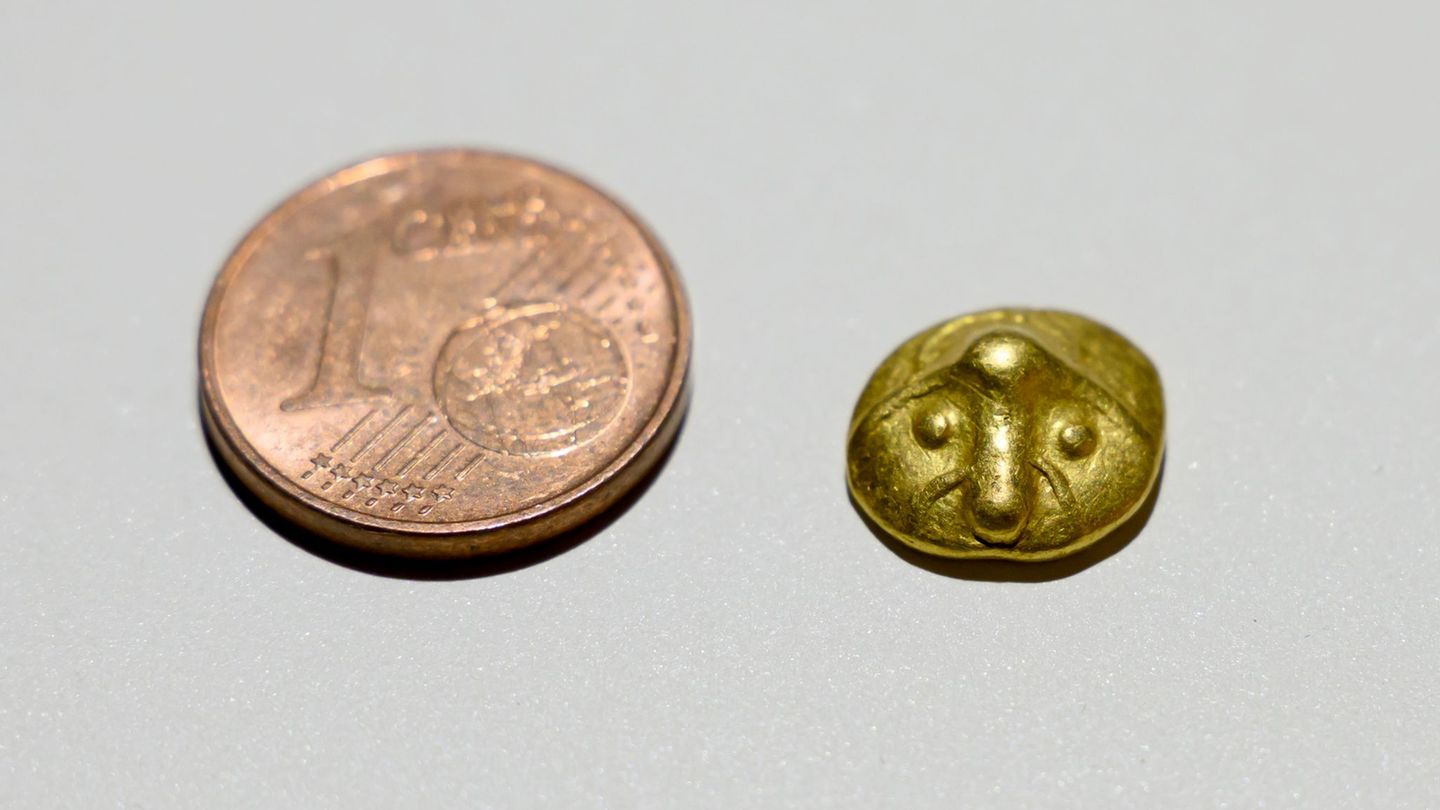 Archäologischer Fund: 2.200 Jahre alte Goldmünze in Sachsen entdeckt