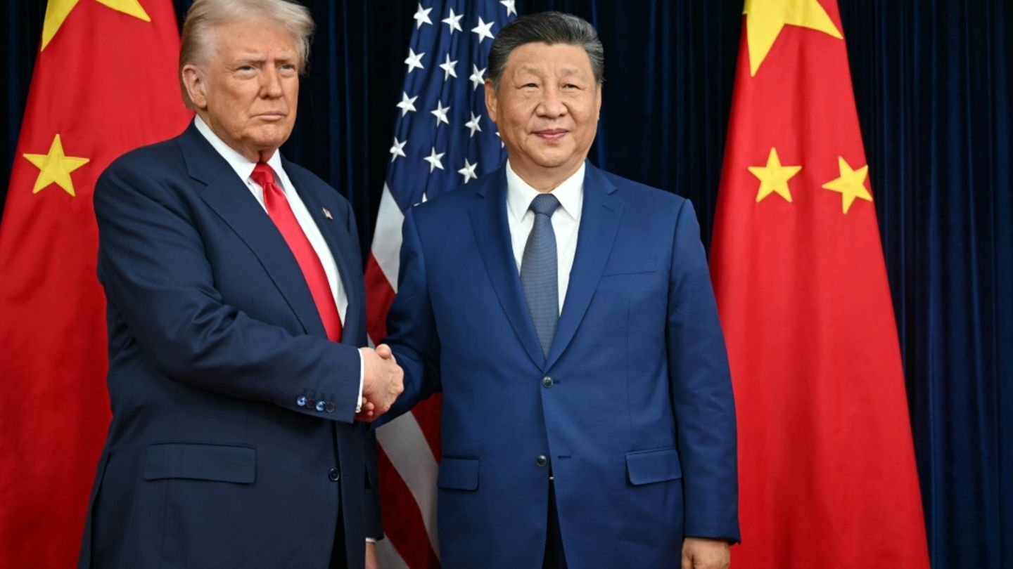 Trump und Xi beginnen Treffen in Südkorea