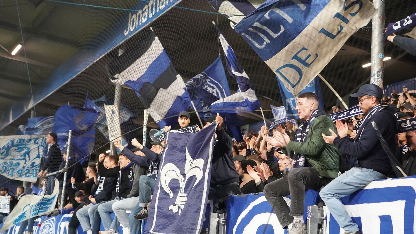 DFB-Pokal: Fan nach Zusammenbruch in Darmstadt in kritischem Zustand