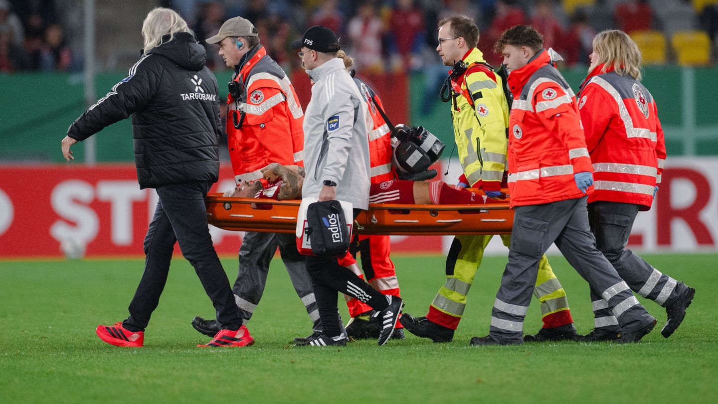 DFB-Pokal: Zimmermann nach hartem Treffer in „stabilem Zustand“