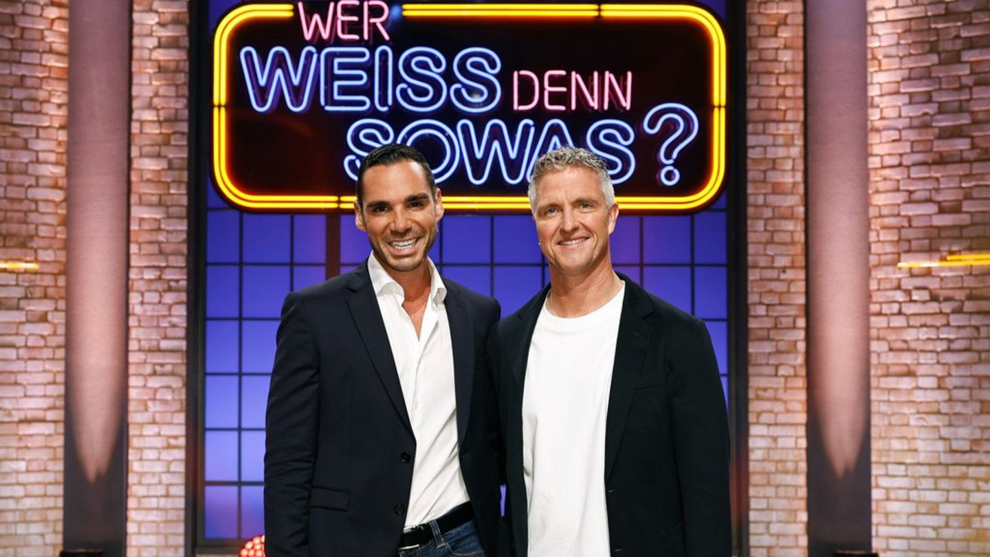 „Wer weiß denn sowas?“ im Ersten: Ralf Schumacher und Étienne im ARD-Quiz