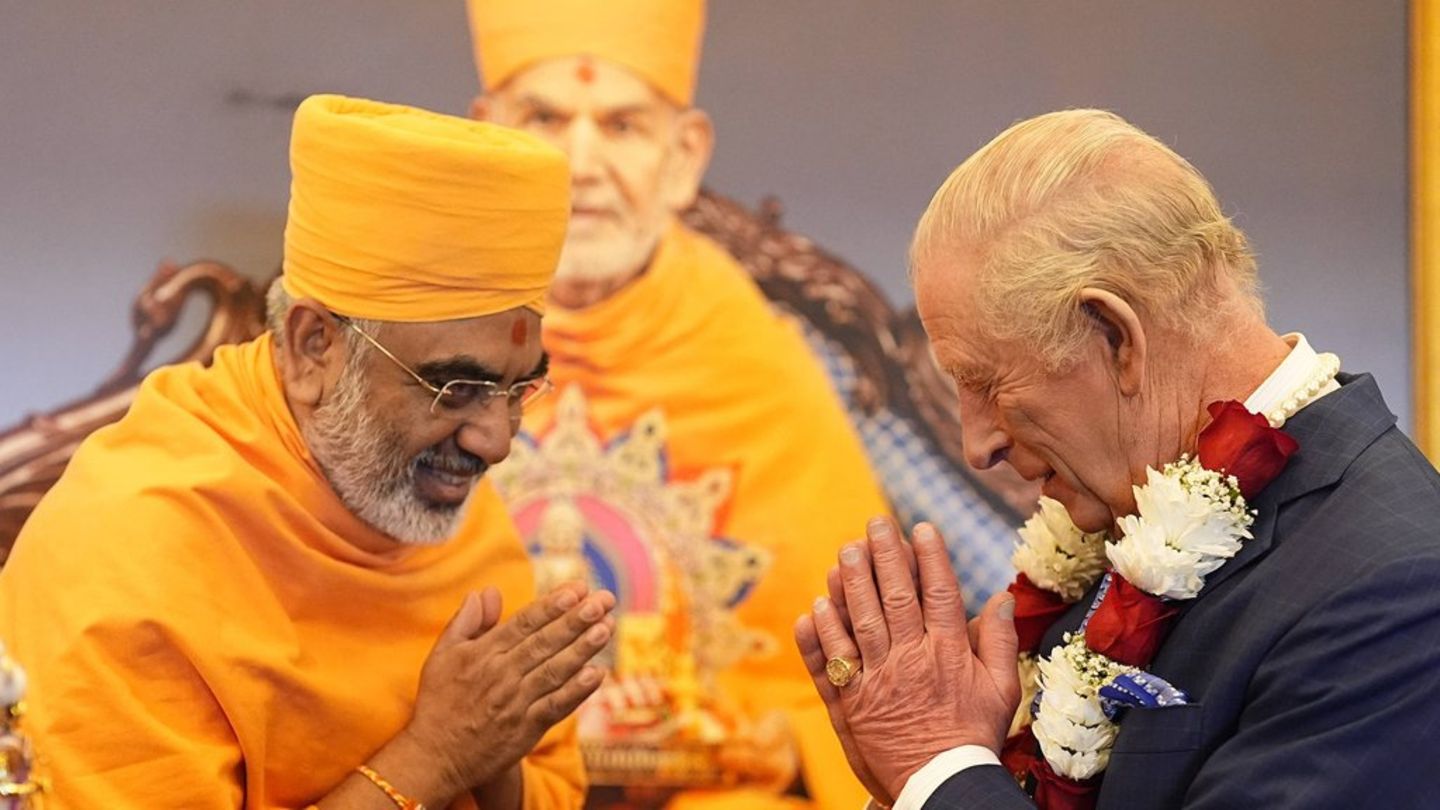 König Charles: Tempel-Besuch sorgt für Begeisterung
