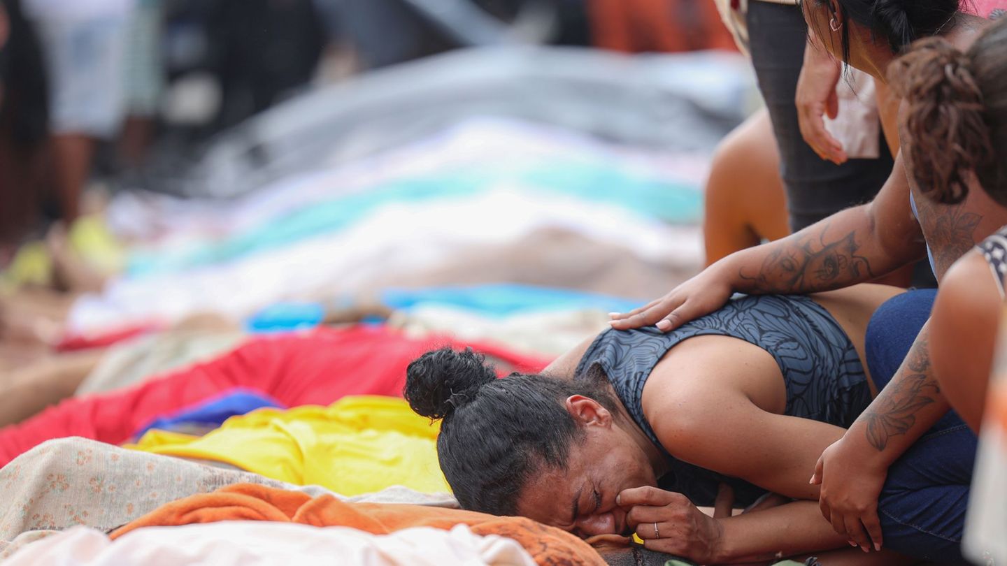 Nach blutigem Polizeieinsatz: Polizei in Rio: Neun Drogenchefs unter den rund 120 Toten