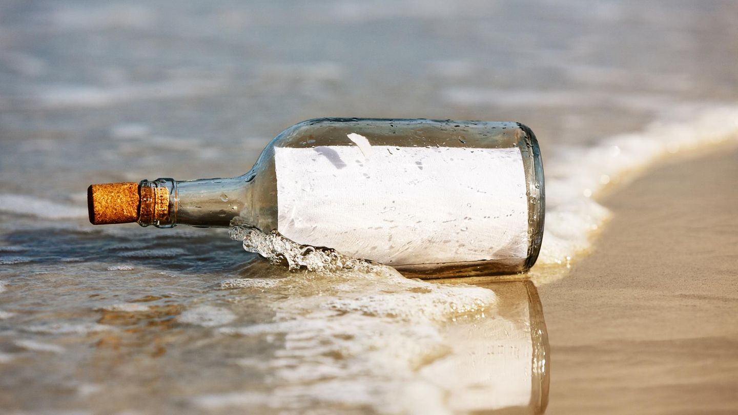 Australien: Familie findet Flaschenpost aus Erstem Weltkrieg am Strand